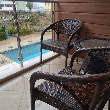 Modern 1br With Sea View & Pool Included With Parking Space Süzebolu